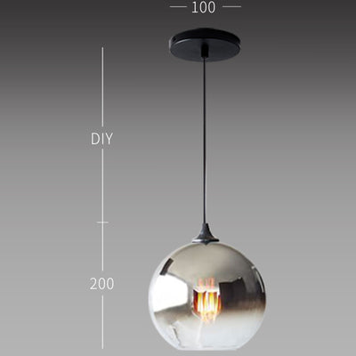 Modern Glass Chandelier - Ambient Lighting for Small Spaces
